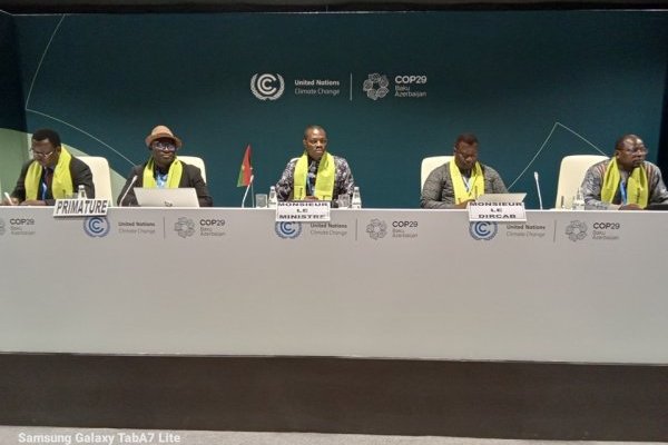 COP29 : le ministre Roger BARO encourage les délégués burkinabé